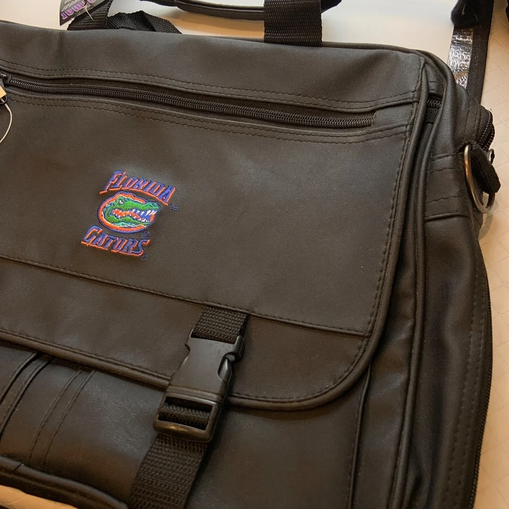 Vintage University of Florida Gators Logo Work Laptop Bag New Broken Zipper